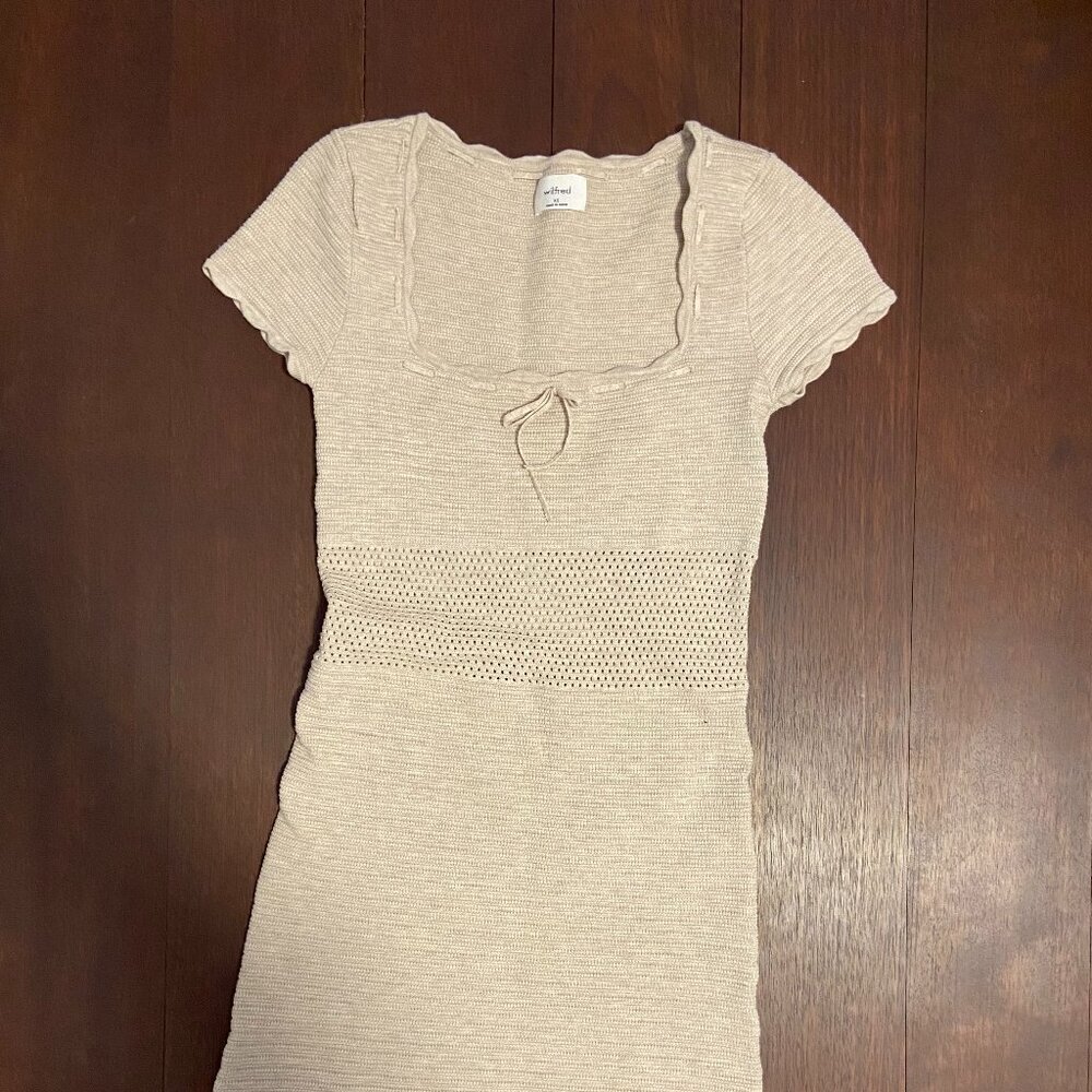 Wilfred Bodycon Squareneck Minidress (XS/S)